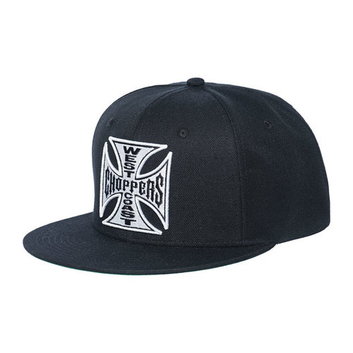 West Coast Choppers OG Cross Snapback Cap Black