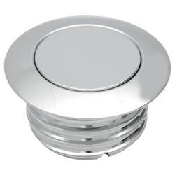 Pop-Up Vented Gas Cap Chrome  H-D 96-18