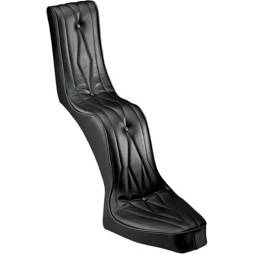 Drag Specialties Selle King & Queen 12" coutures Diamond [DS-907200]