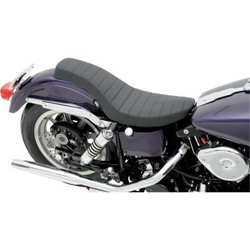 Selle noire Spoon-Style Harley Davidson