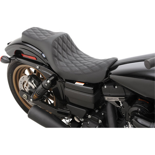 Drag Specialties Predator 3 Seat H-D FXD 06-17 (Selecteer patroon)