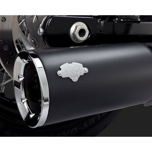 Vance & Hines Pro Pipe 2 in 1 Exhaust system Black H-D Dyna 12-17 (Select colour)