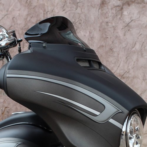 KLOCK WERKS KUSTOM CYCLES 5" FLARE Windshield FLH 2014 < (Select colour)