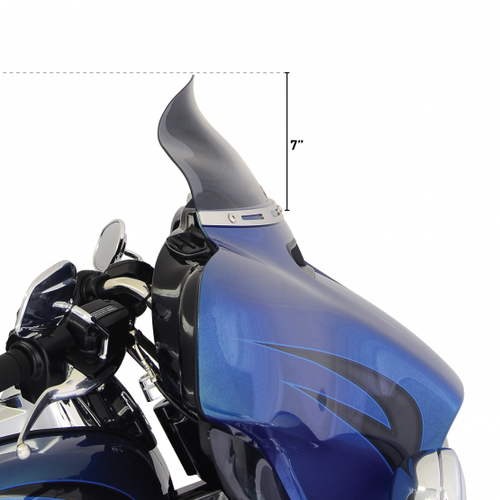 KLOCK WERKS KUSTOM CYCLES 6.5" FLARE Windscherm FLH 14> (Selecteer kleur)