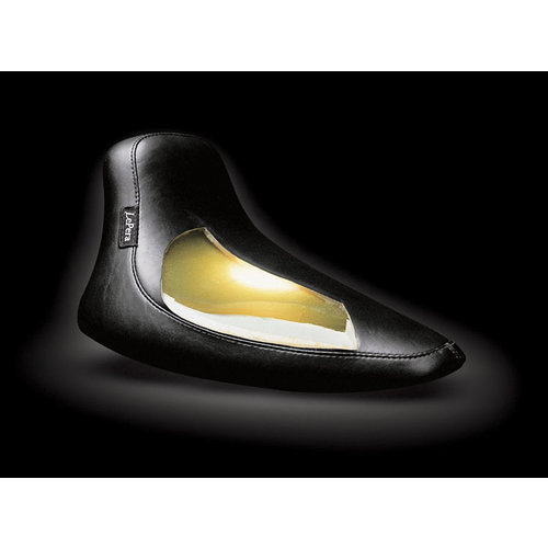 Le Pera Cobra 2-Up Seat Black Vinyl