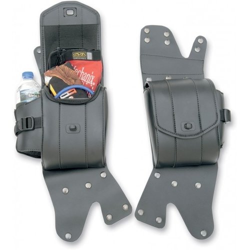 Saddlemen Cruis'n Deluxe Zadeltassen Guard Bag Set H-D FLT/FLHT 93-18