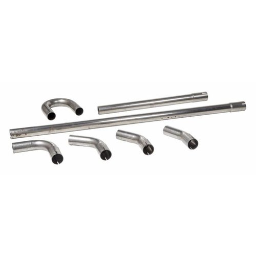 51 MM DIY exhaust pipe set stainless steel