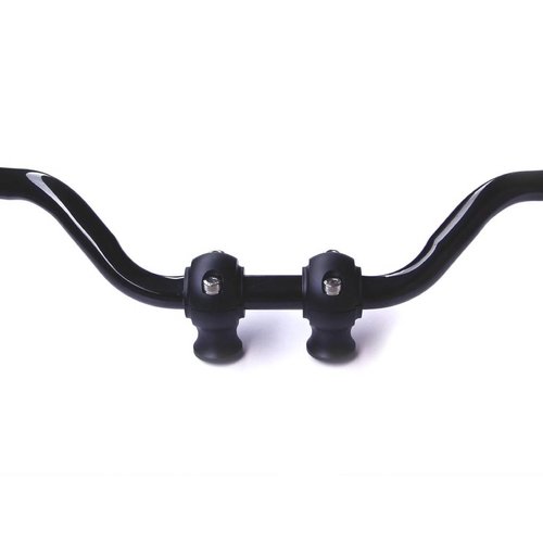 1 "/25mm Risers Matt Schwarz