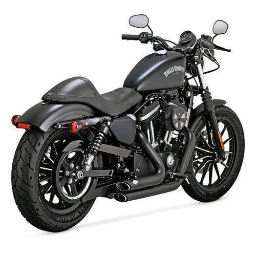 Vance & Hines ShortShot Staggered für Harley Davidson 2 1/2 "XL 14-20