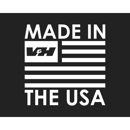 Vance & Hines Twin Slash Slip-On Slip-ons schwarz HD Softail 18-19