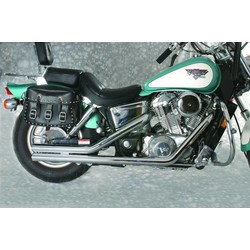 Honda VT 1100 Auspuff Fat Stakkers