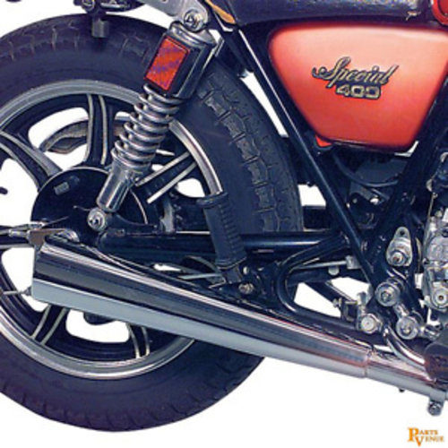 MAC Exhausts Yamaha XS 400 Uitlaatdemper Megaphone 2-In-2