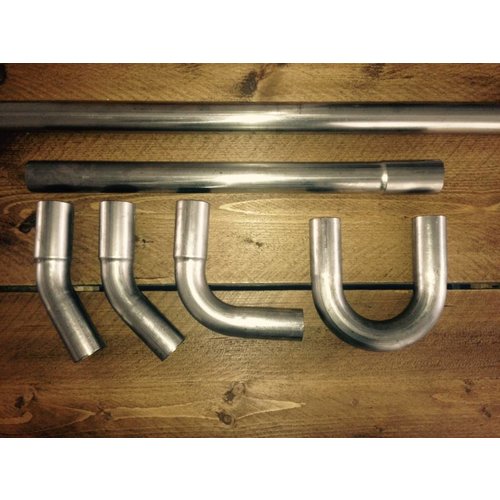 45MM stainless steel exhaust parts (Select Your Pieces)
