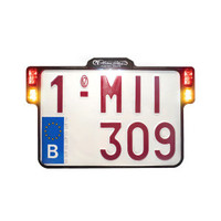 Support pour plaque d'immatriculation tout-en-un 2.0