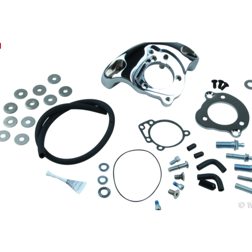 S&S Adapter Bracket Kits for S&S Single Bore Tuned Induction Systems