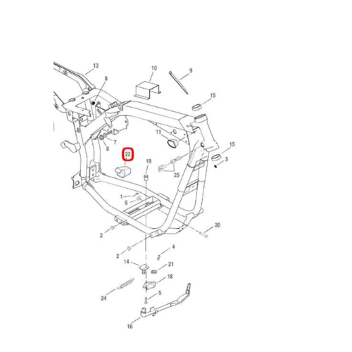 Jiffy Stoßstange, Gummi Dyna 1-17