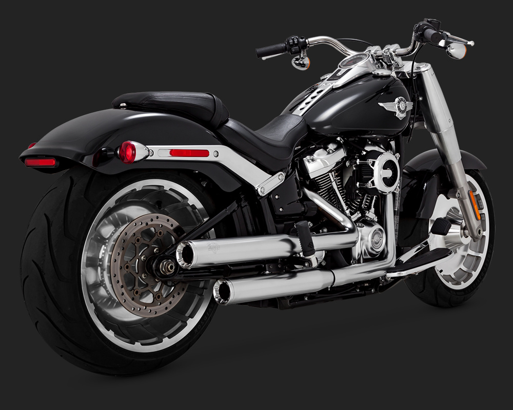 Vance & Hines Eliminator 300 slip-ons Mufflers Satin Chrome