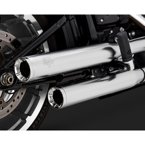 Vance & Hines Silencieux Eliminator 300 slip-ons, chrome satiné