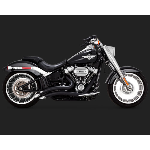 Vance & Hines Pot d'echappement Big Radius 2-2 Noir pour 18-20 Softail