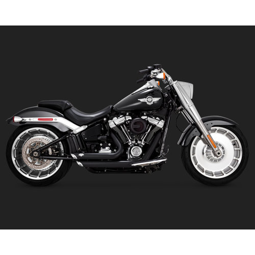 Vance & Hines Shortshots Staggered Silencieux Noir 18-20 Softail FLFB/S FXBR/S 19-20 FXDRS