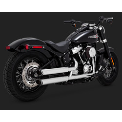 Twin Slash 3'' Slip-ons for Softail 18-20