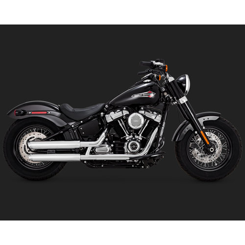 Vance & Hines Twin Slash 3'' Slip-ons for Softail 18-20