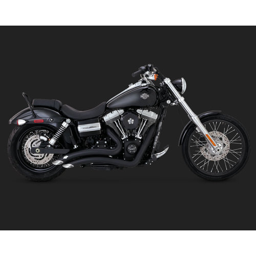 Vance & Hines Big Radius 2-2 Black für 06-17 Dyna