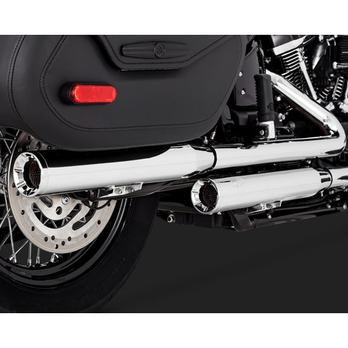 Vance & Hines Eliminator 300 Slip-ons Chrome for Softail 2018 - 2020