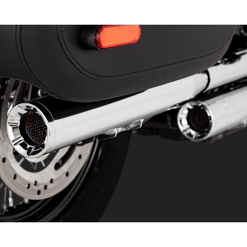 Vance & Hines Eliminator 300 Slip-ons Chrome for Softail 2018 - 2020