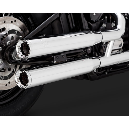 Vance & Hines Eliminator 300 Chrome pour Softail 18-20
