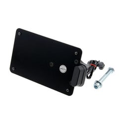 Side mount license plate holder sportster