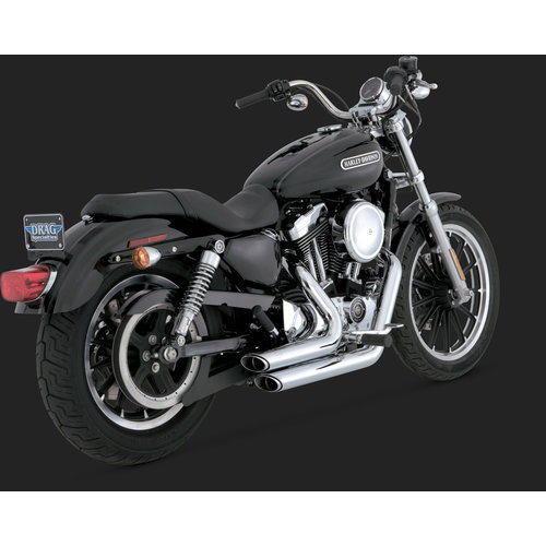 Vance & Hines Shortshots Staggered echappement Chrome XL 04-13