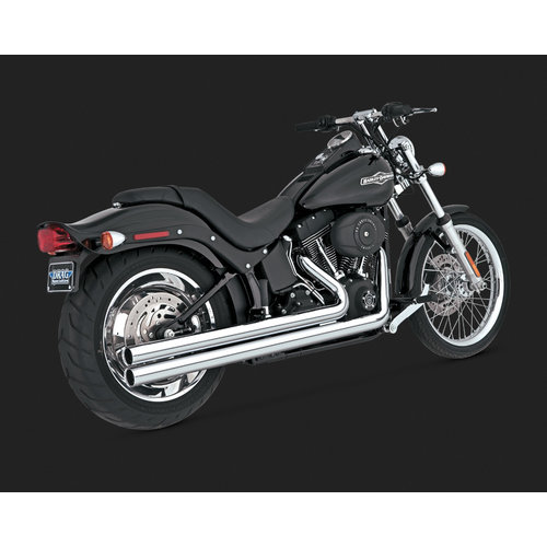 Vance & Hines 2 1/2 pouces Big Shots Long Softail 86-11 | Chrome