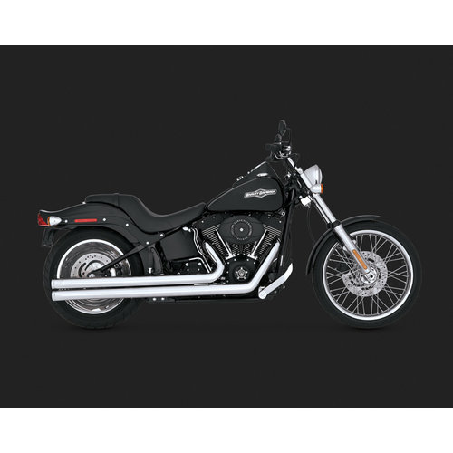 Vance & Hines 2 1/2 pouces Big Shots Long Softail 86-11 | Chrome
