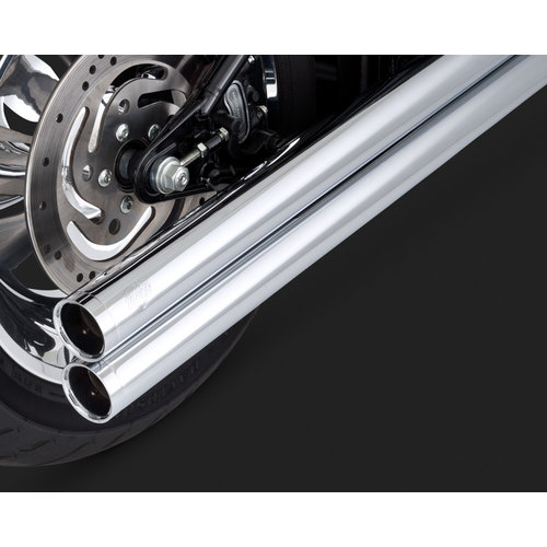 Vance & Hines 2 1/2 inch Big Shots Long Softail 86-11 | Chrome