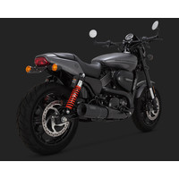 Hi-Output Slip-on Zwart voor Street 15-20