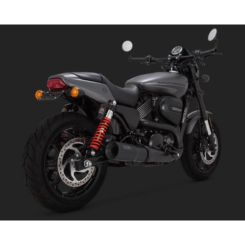 Vance & Hines Hi-Output Slip-on Zwart voor Street 15-20