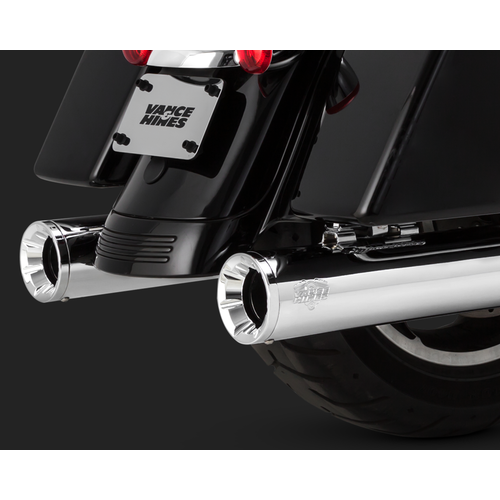 Vance & Hines Eliminator 400 Slip-ons Chrome 17-20