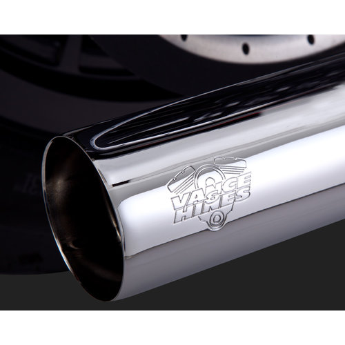 Vance & Hines Straight-Shots Chrome Slip-Ons für Harley Davidson Sportster 14-20