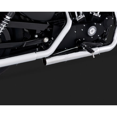 Vance & Hines Straight-shots Schalldämpfer Verchromt für Sportster 04-13