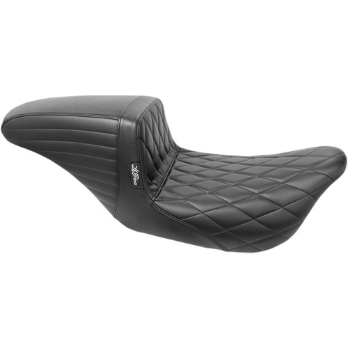 Le Pera Kickflip Diamond Seat Zwart Harley FLH 08-20