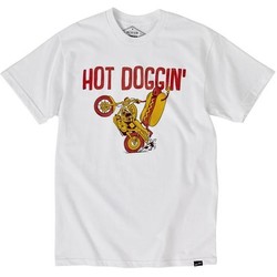 Hot Doggin 'T-Shirt - Weiß