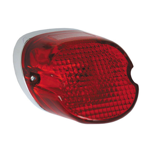 Laydown Taillight Red / Red LED 73-98 HD