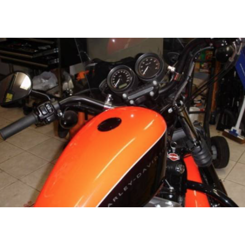 MCU Pop-up Tankdop Harley 96-18 Gloss Zwart