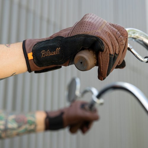 Biltwell Borrego Handschoenen - Chocolade / Zwart