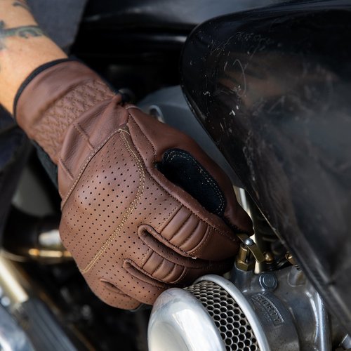 Biltwell Borrego Handschoenen - Chocolade / Zwart