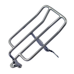 Luggage Rack - Solo Seat Big Twin 06-08 Dyna (excl. FXDWG). 9 1/2'' long x 6'' wide