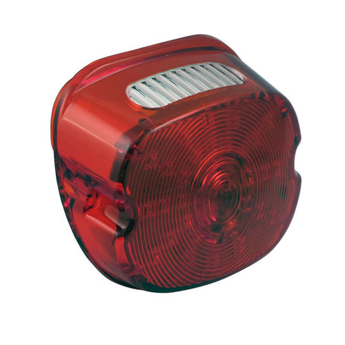 Late style laydown LED rear light lens for various 99-17 HD