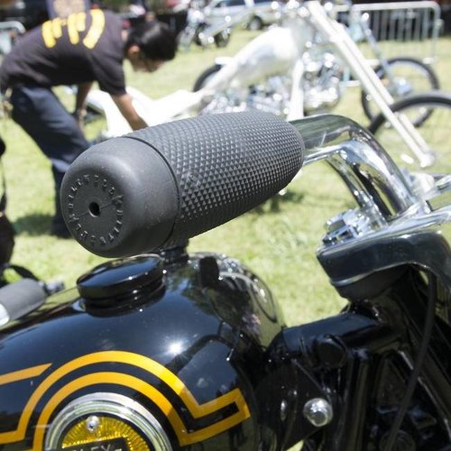 Biltwell 22mm Recoil Handvatten zwart TPV