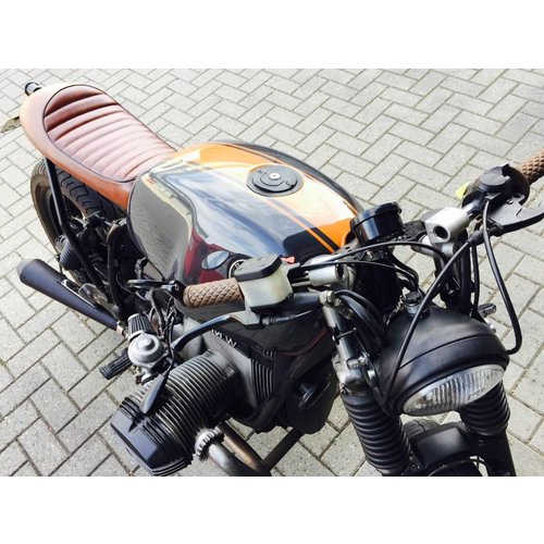 Biltwell Thruster 22mmHandvatten Bruin TPV